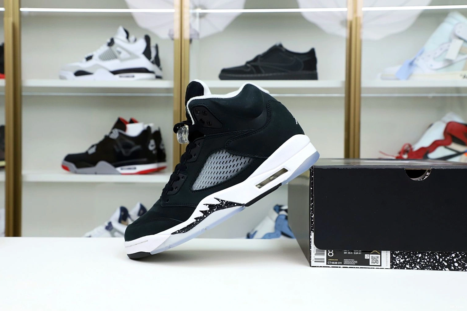 1st Kicks RETRO 5 JORDAN Kimikick 1959 Comfortable AIR 'OREO' 1125